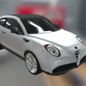 Sport Car Alfa Romeo Mito 3d model