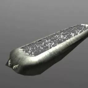 Alien Spaceship 3d model