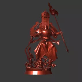 Dust Exalted Sorcerer Printable 3d model