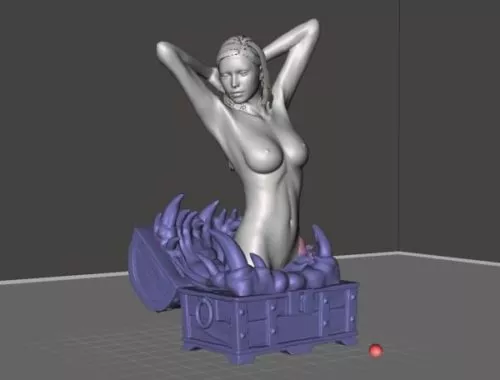 Printable Alluring Mimic 3d model Printable Alluring Mimic 3d model