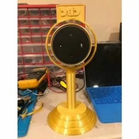Printable Amazon Alexa Dot Microphone 3d model