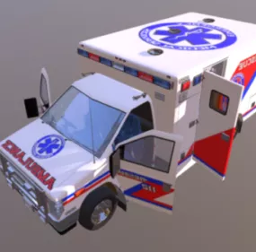 Ambulance Vehicle 3d model