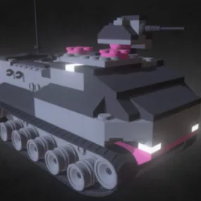 Army Amored Vehicle 3d model