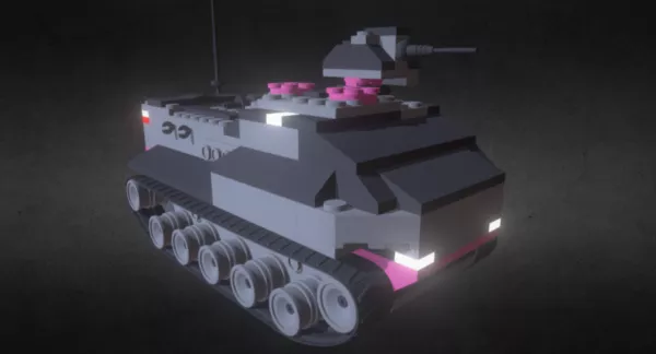 M4a3 Medium Tank 3d model