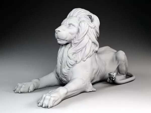 Anime Lion 3d model