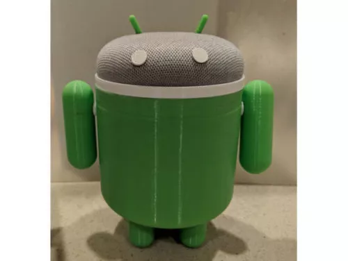 Printable Android Body Google Home Mini 3d model Printable Android Body Google Home Mini 3d model