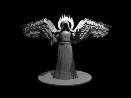 Angel Of Knowledge Printable 3d model Angel Of Knowledge Printable 3d model