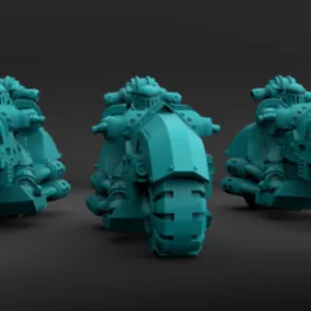 Angel Death Biker Vehicle 3d model