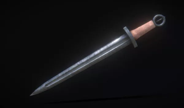 Anglo Saxon Sword Design 3d model Anglo Saxon Sword Design 3d model