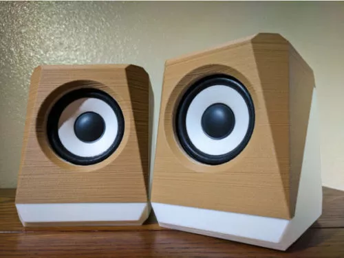 Angular Speaker Box Printable 3d model Angular Speaker Box Printable 3d model