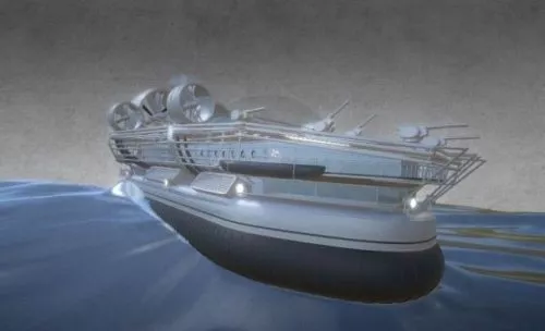 Ship Sea Scene Animated 3d model Ship Sea Scene Animated 3d model