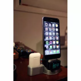 Apple Watch Iphone Stand Airpods Charger 3d model