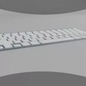 Apple Keyboard Design 3d model