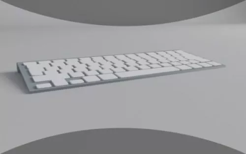 Pc Keyboard Genius 3d model