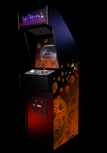 Arcade Machine Cabinet Asterfire 3d model Arcade Machine Cabinet Asterfire 3d model