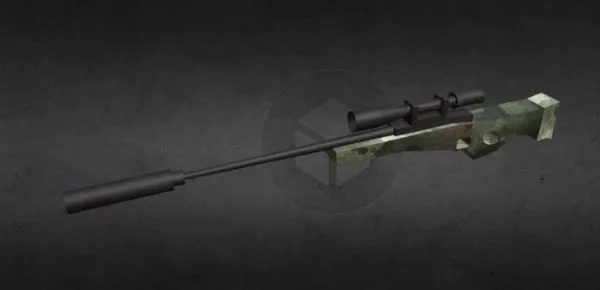 Weapon Warfare Magnum Gun 3d model Weapon Warfare Magnum Gun 3d model