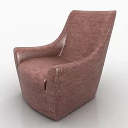 Classic Armchair Arketipo Design 3d model Classic Armchair Arketipo Design 3d model