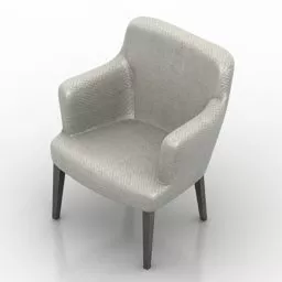 Living Room Armchair Dilly Design 3d model