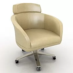 Wheel Armchair Giorgetti Design 3d model