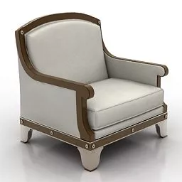 Classic Armchair Hermitage Design 3d model Classic Armchair Hermitage Design 3d model