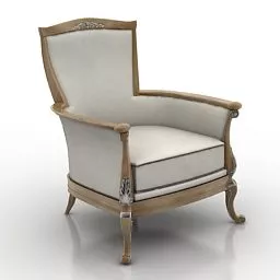 Classic Armchair Italiano 3d model