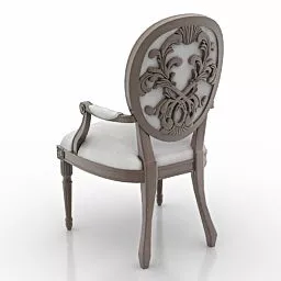 Armchair Jumbo Classic Style 3d model