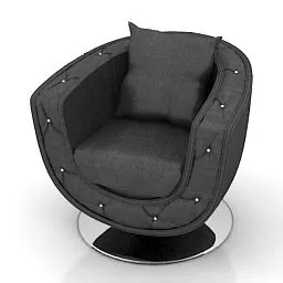 Armchair Nieri Design 3d model Armchair Nieri Design 3d model