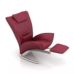 Modern Armchair Rolf Banz Design 3d model