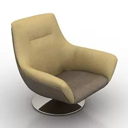 Modern Armchair Sotto Design 3d model Modern Armchair Sotto Design 3d model