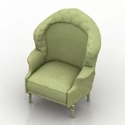 Classic Armchair Visionnaire 3d model