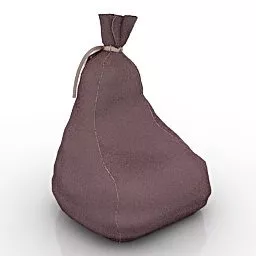 Lazy Armchair Bambula 3d model