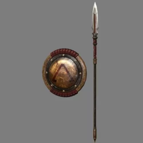 Fire Sword Gaming Weapon 3d model