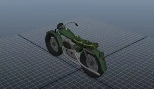 Cruiser Bicycle 3d model