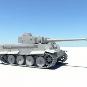 Weapon Army Tank 3d model