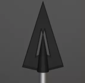 Metal Arrow Weapon 3d model