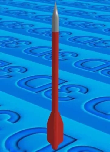 Modern Arrow Weapon 3d model Modern Arrow Weapon 3d model
