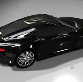 Aston Martin Db9 Car 2017 3d model