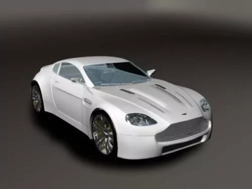 Car Aston Martin V8 3d model Car Aston Martin V8 3d model