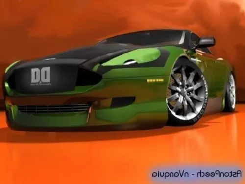 Aston Martin Car Nvidia Model 3d model Aston Martin Car Nvidia Model 3d model