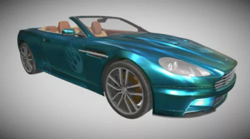 Aston Martin Vanquish Car 3d model