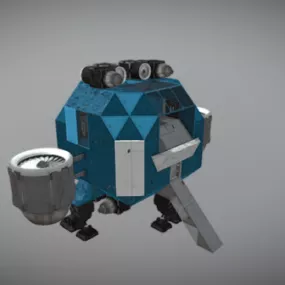 Atmospheric Lander Airplane 3d model