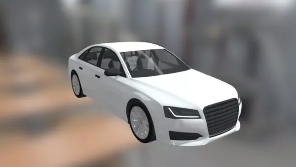 Audi B7 Rs4 Car 3d model