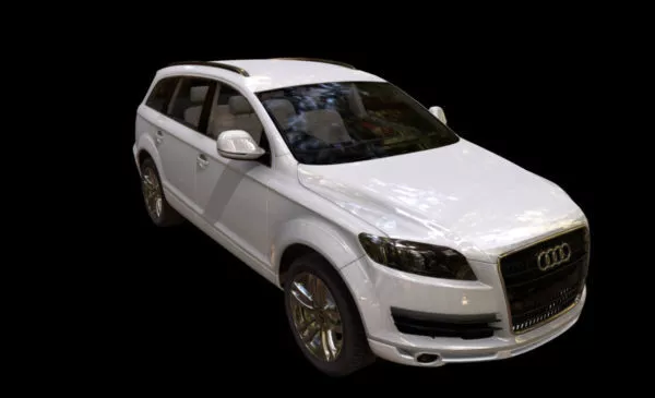 Car Audi Q7 3d model Car Audi Q7 3d model