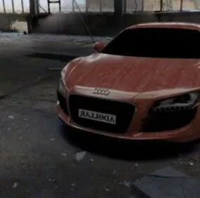 Audi R8 Car 2008 3d model