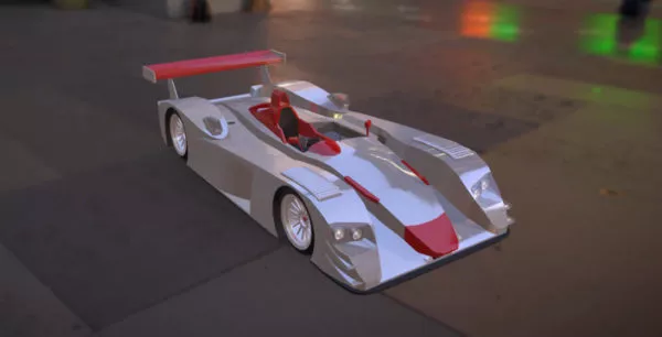 Audi R8 Lmp Car 3d model Audi R8 Lmp Car 3d model