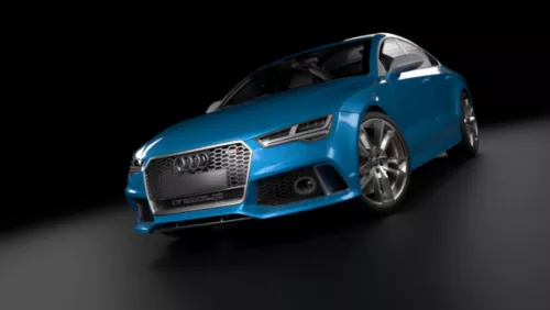 Audi R8 Fsi Car 3d model