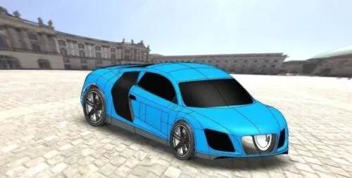Audi R8 Sport Car 3d model