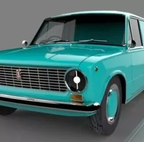 Auto Vaz Car 3d model