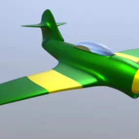 Military Avion Aircraft 3d model