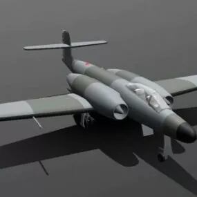 Avro Cf100 Aircraft 3d model